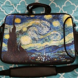 Starry Night laptop bag 15"